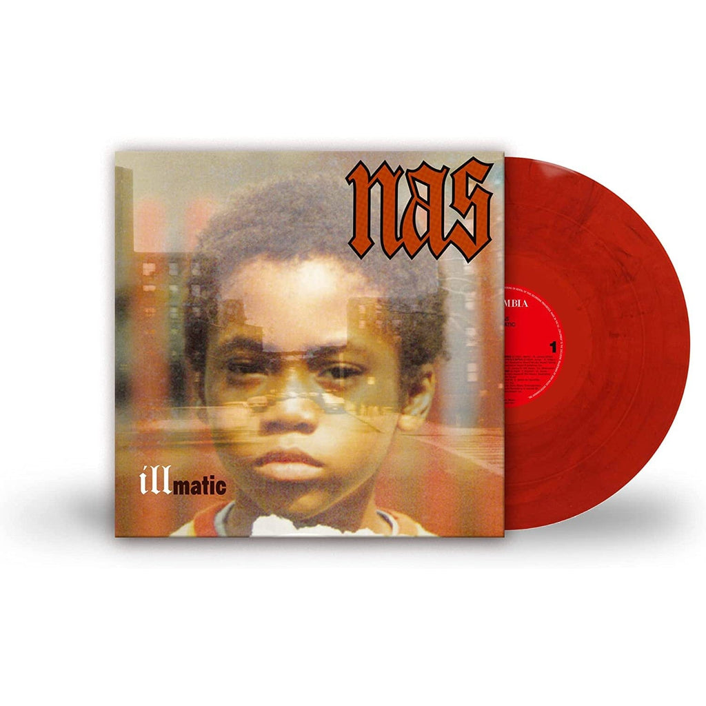 Golden Discs VINYL Illmatic (NAD 2022) - Nas [Transparent Red Marbled Vinyl Limited Edition]