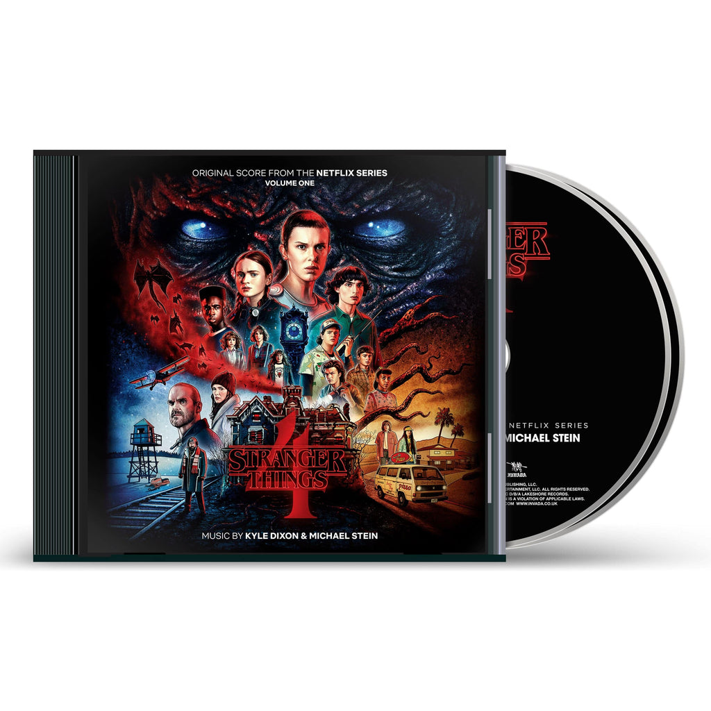 Golden Discs CD Stranger Things 4: Music from the Netflix Original Series- Volume 1 - Kyle Dixon & Michael Stein [CD]