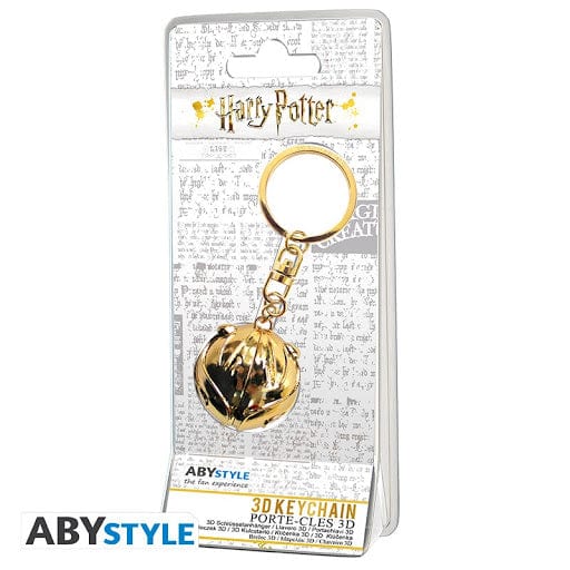 Golden Discs Keychain Harry Potter - Golden Snitch [Keychain]
