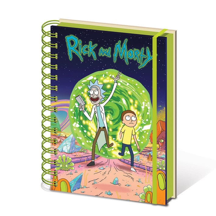 Golden Discs Notebooks Rick And Morty - Portal [Notebook]