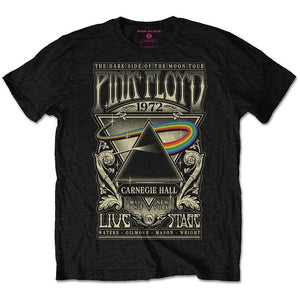Golden Discs T-Shirts Pinkfloyd Carnegie - Black - Medium [T-Shirts]