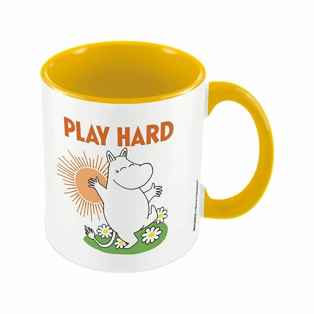Golden Discs Mugs Moomin - Play Hard Yellow [Mug]
