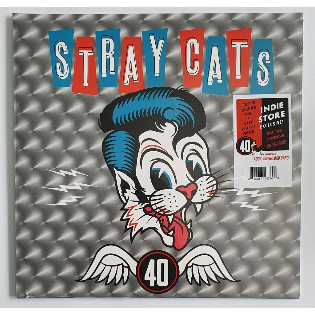 Golden Discs VINYL 40:   - Stray Cats [RED VINYL]