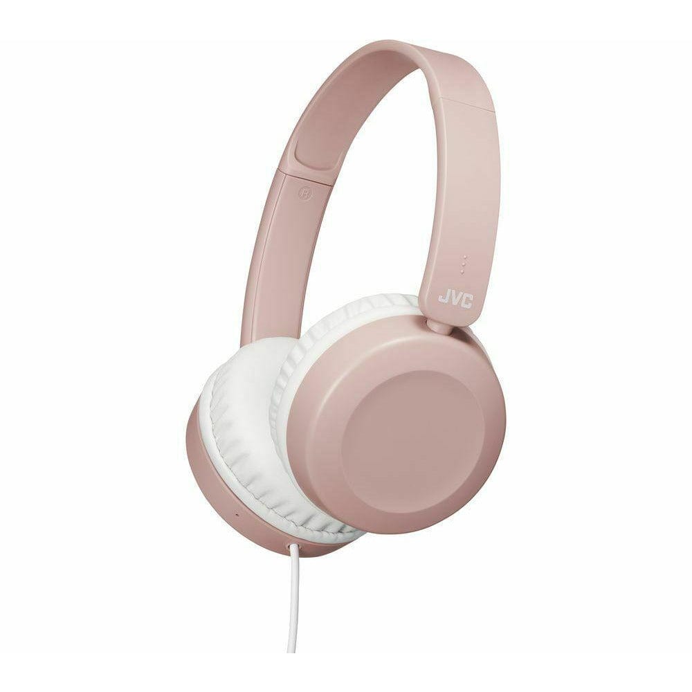 Golden Discs Accessories JVC Dusty Pink Foldable On Ear Headphones [Accessories]