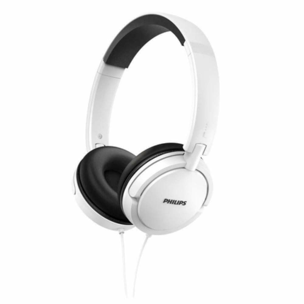 Golden Discs Accessories Philips Wired Over Ear White Headphones [Accessories]