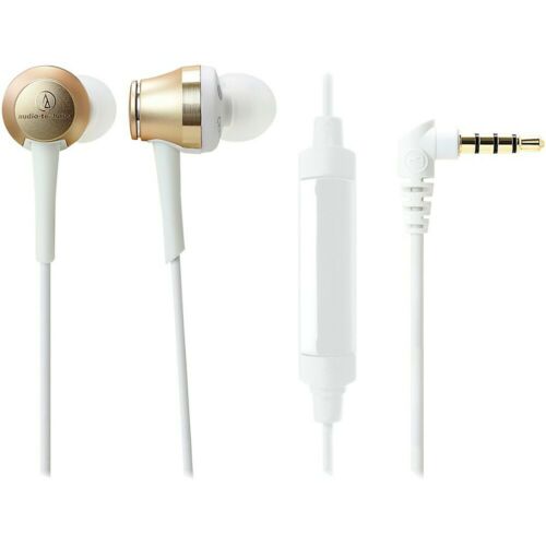 Golden Discs Accessories Audio-Technica Sound Reality In-Ear High-Resolution Headphones With In-Line Mic [Accessories]