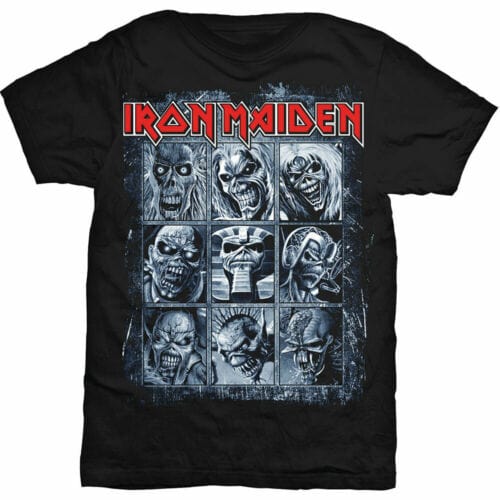 Golden Discs T-Shirts Iron Maiden Nine Eddies - 2XL [T-Shirts]