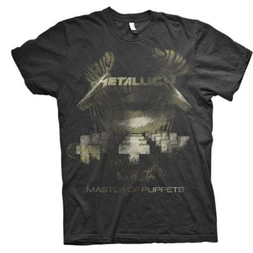 Golden Discs T-Shirts Metallica - Master Of Puppets Distressed - Large [T-Shirts]