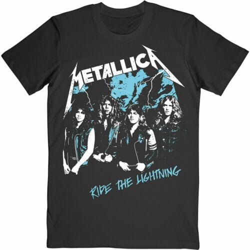 Golden Discs T-Shirts Metallica Vintage Ride The Lightning - Medium [T-Shirts]