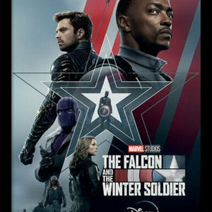 Golden Discs Poster Falcon And The Winter Soldier - Stars And Stripes  [Posters]