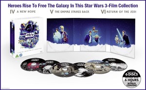 Golden Discs Blu-ray Star Wars Trilogy: Episode IV V VI [Blu-ray]