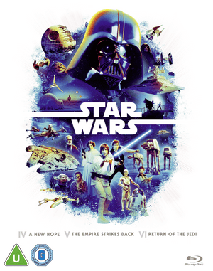 Golden Discs Blu-ray Star Wars Trilogy: Episode IV V VI [Blu-ray]