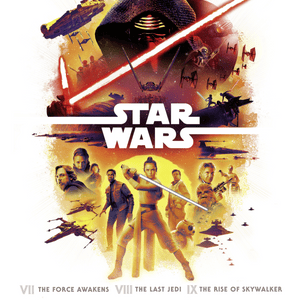 Golden Discs Blu-ray Star Wars Trilogy: Episode VII VIII IX [Blu-ray]