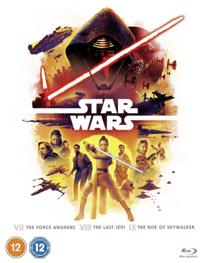 Golden Discs Blu-ray Star Wars Trilogy: Episode VII VIII IX [Blu-ray]