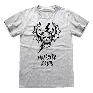 Golden Discs T-Shirts STRANGER THINGS - HELLFIRE SKULL - LARGE [T-Shirts]