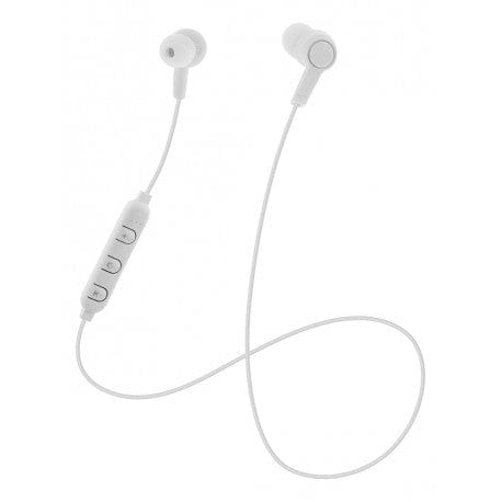 Golden Discs Accessories STREETZ IN-EAR BT HEADPHONES WITH MICROPHONE AND CONTROL BUTTONS, WHITE [Accessories]