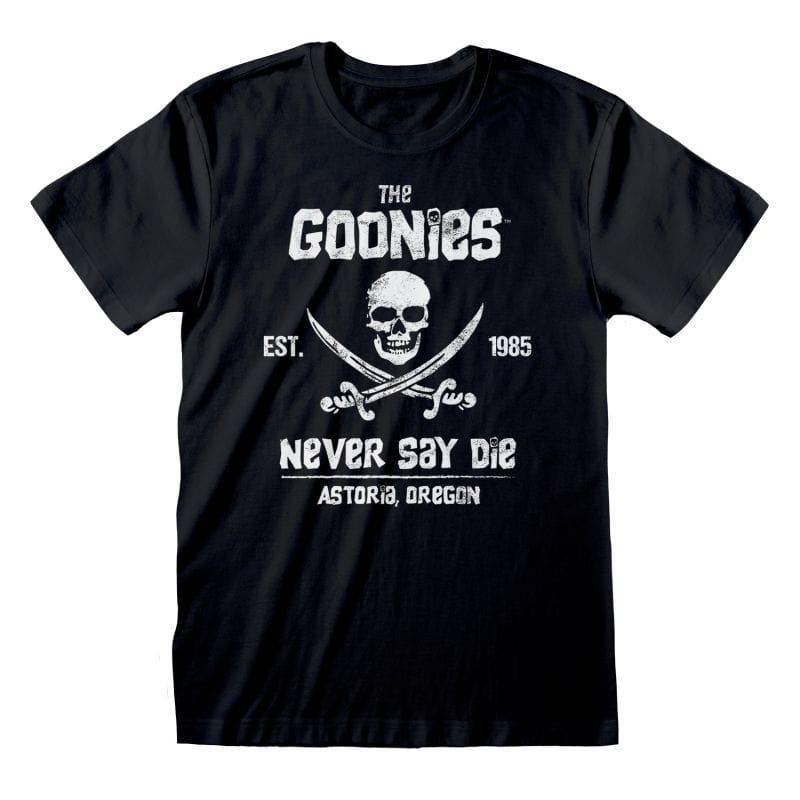 Golden Discs T-Shirts Goonies - Never Say Die - Large [T-Shirts]
