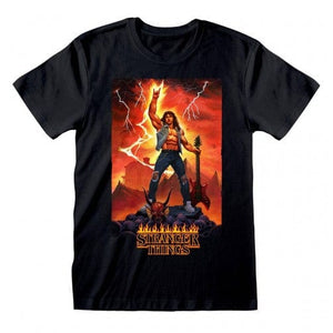Golden Discs T-Shirts Stranger Things: Eddie Rocks - Medium [T-Shirts]