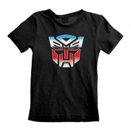 Golden Discs T-Shirts Transformers Autobot Logo - Black - Small [T-Shirts]