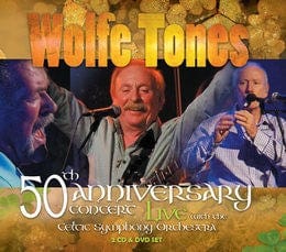 Golden Discs DVD Wolfe Tones - 50th Anniversary Concert Live [CD & DVD]