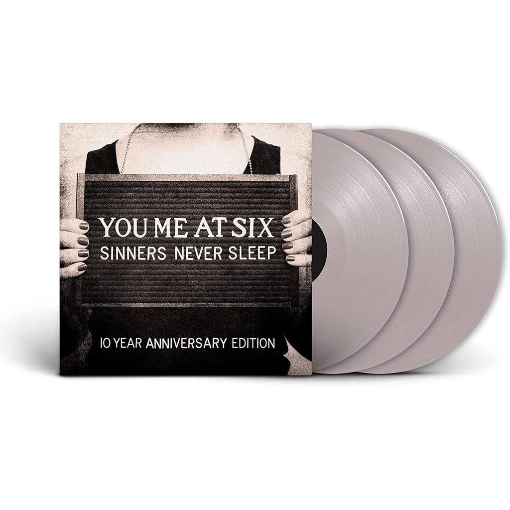 Golden Discs VINYL Sinners Never Sleep - You Me At Six [3LP Colour Vinyl]